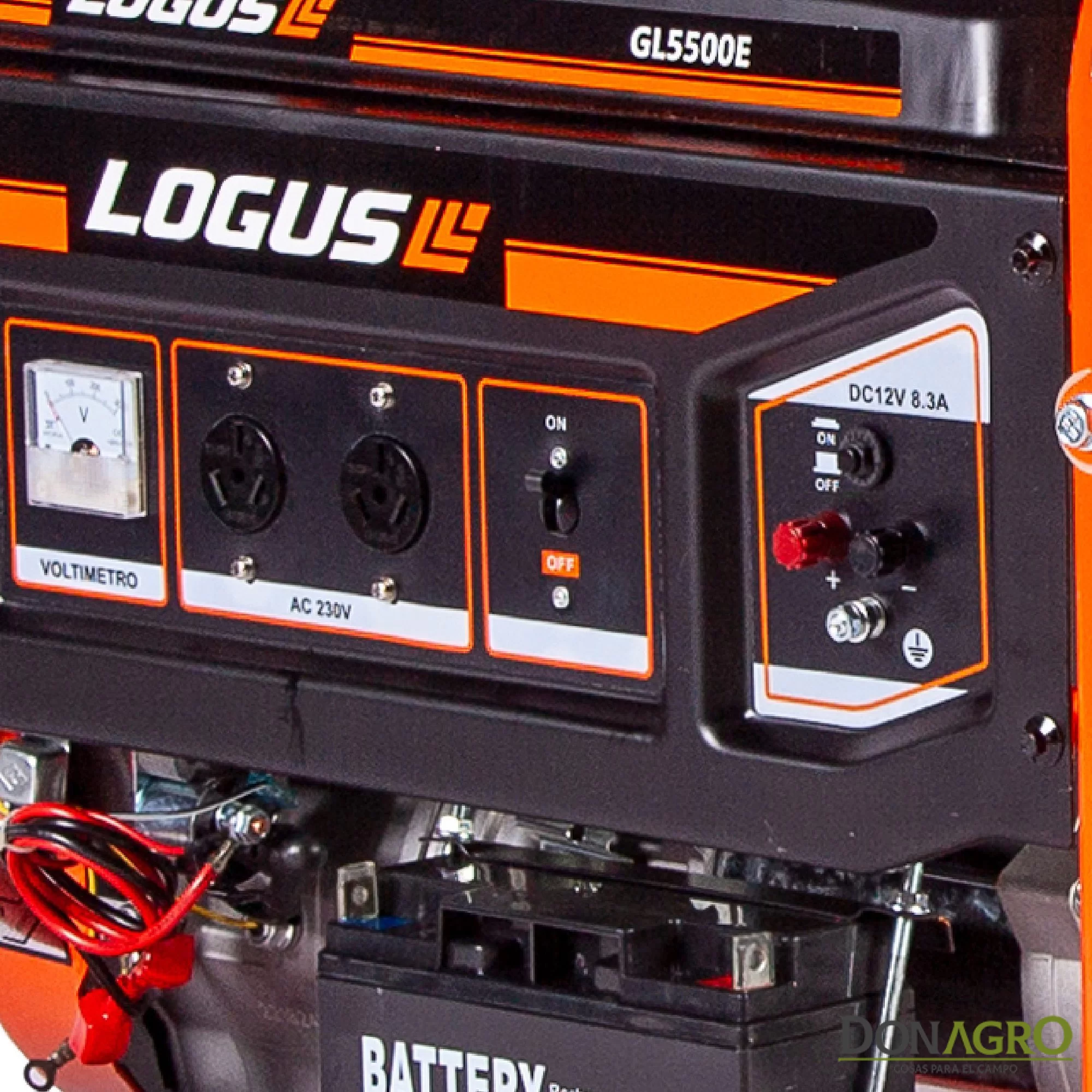 Grupo Electrogeno Logus GL5500E Premium Arranque Elec