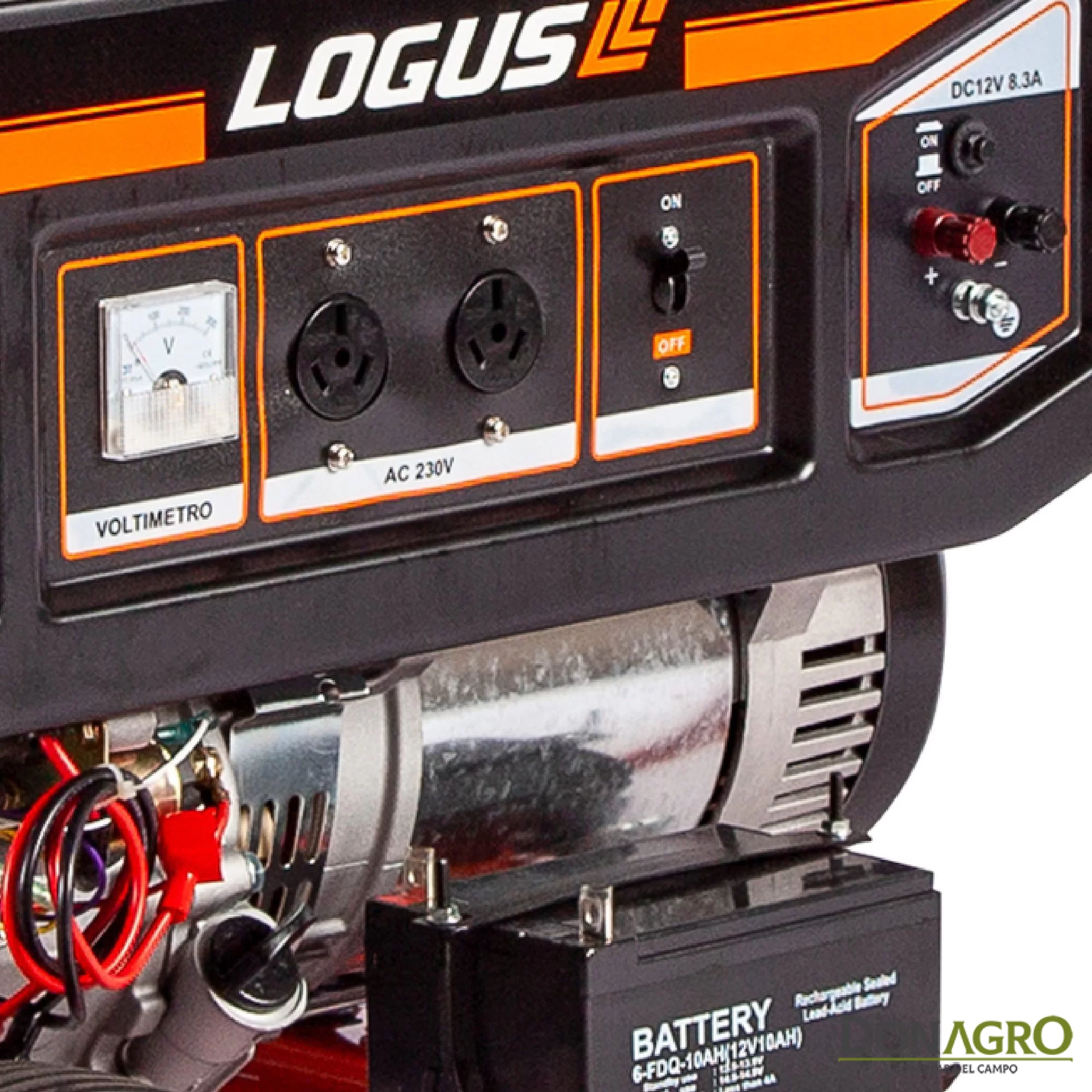 Grupo Electrógeno Logus GL6500E Premium Arranque Elec