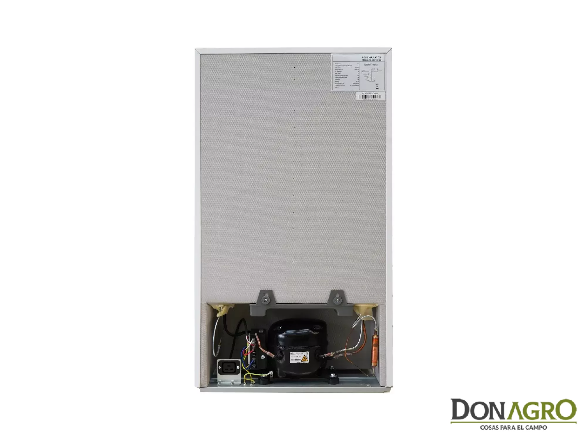 Heladera Linea Standard - 90 litros Blanca 12v / 24v con Freezer separado