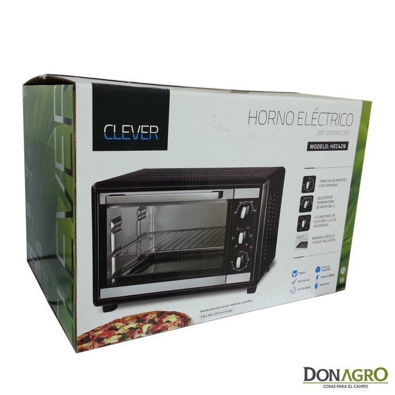 Horno Eléctrico Clever 1800w