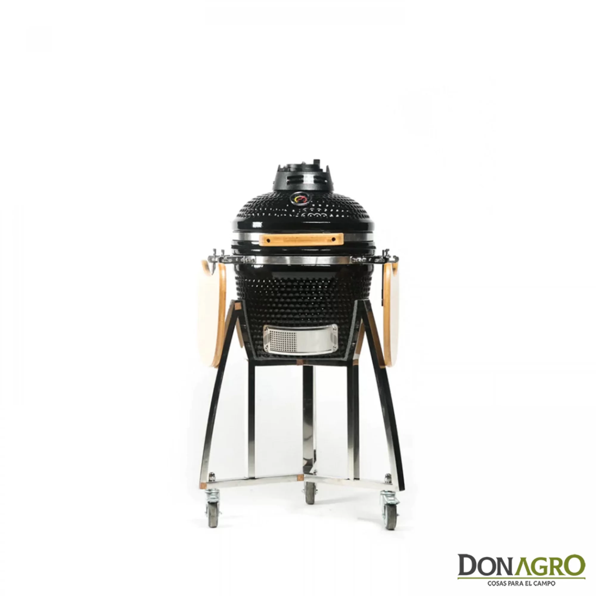 Horno Kamado Argentino Asador Pampero 16 Pulg Negro