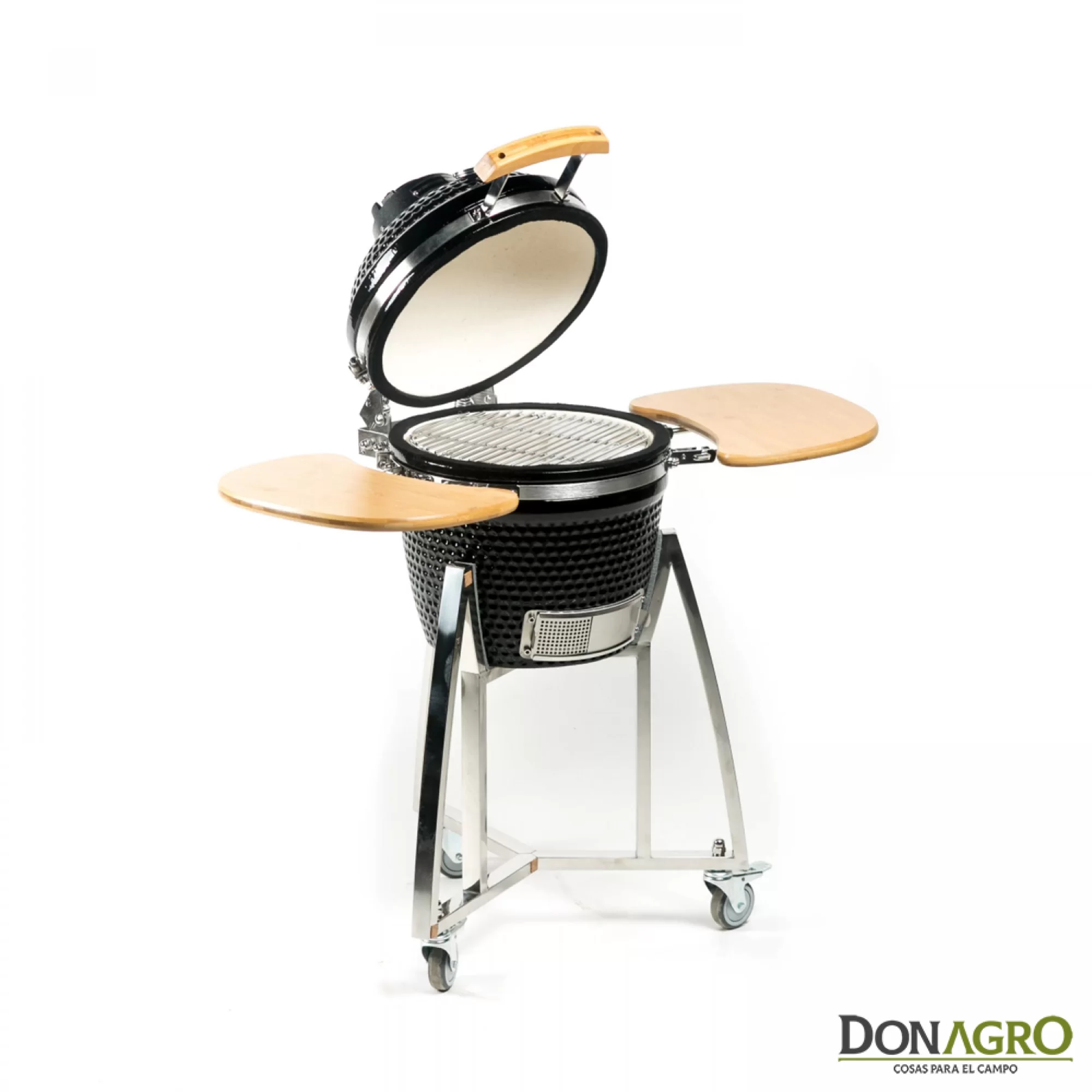 Horno Kamado Argentino Asador Pampero 16 Pulg Negro
