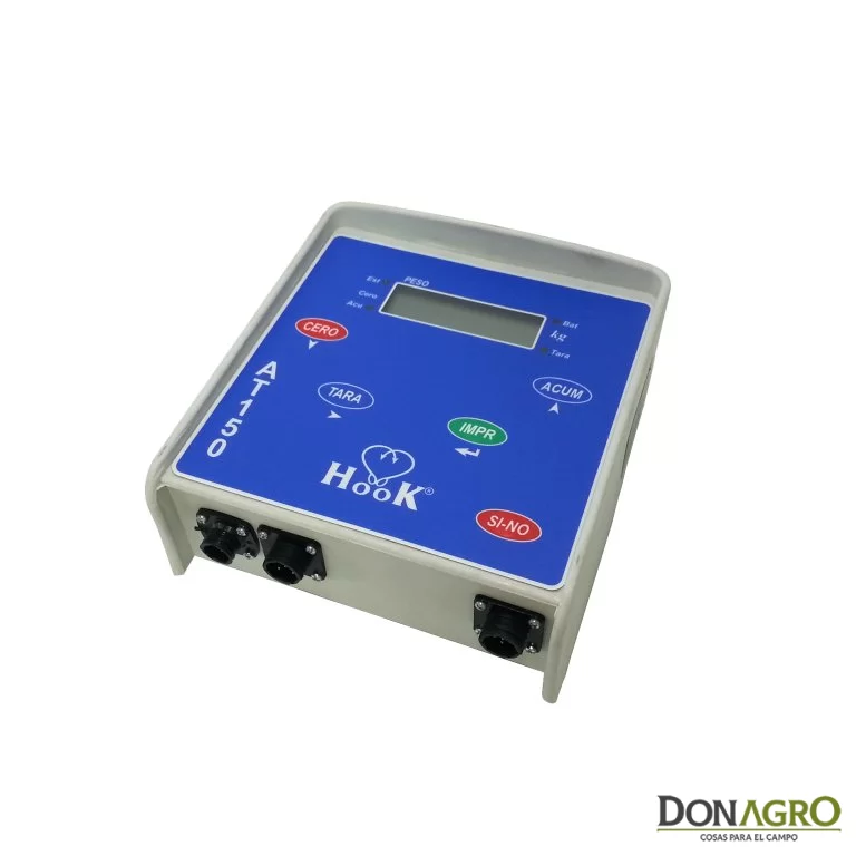 Indicador AT150 para Balanzas de Hacienda Hook