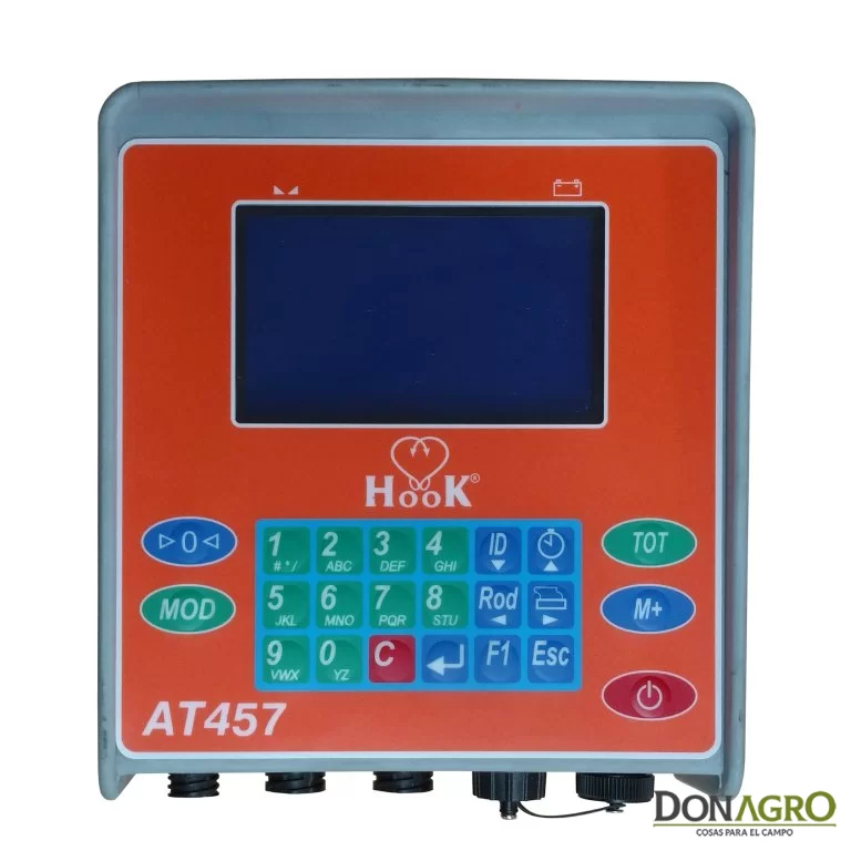 Indicador HOOK AT457 Balanzas de Hacienda