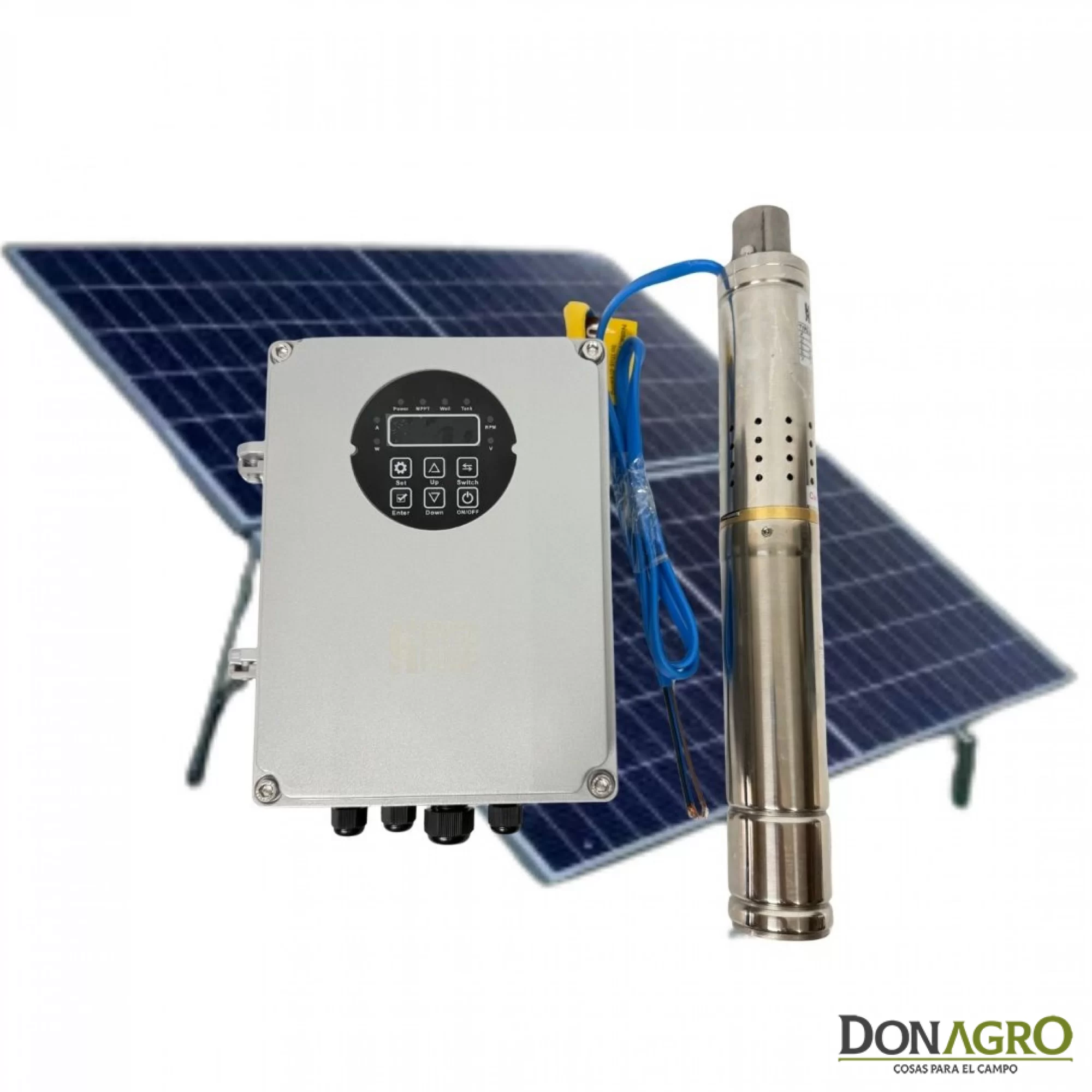KIT Bomba Solar HP 120W para caño de Molino 2