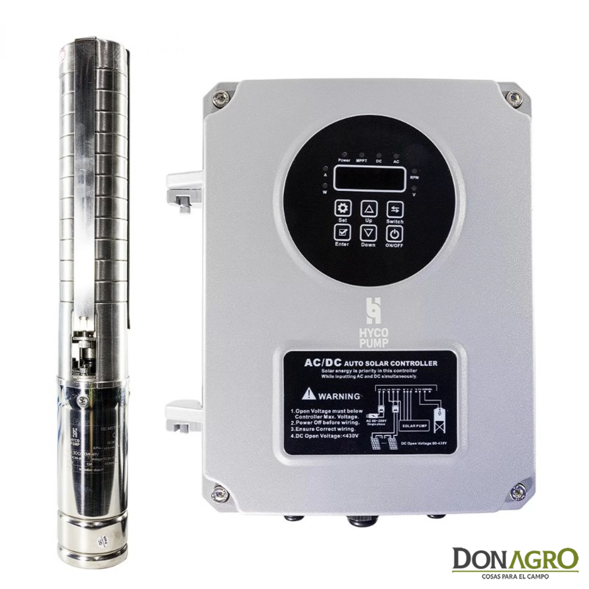 Kit Bomba Solar hp 400 Watts 48v Pozo 3