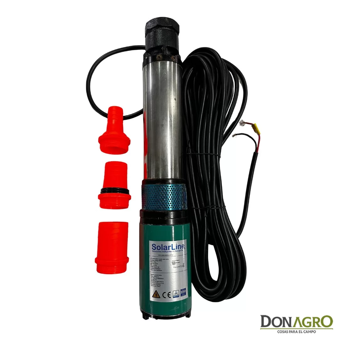 KIT Bomba Solar Solarline 48 volts + 1 Panel 550w  + Soporte
