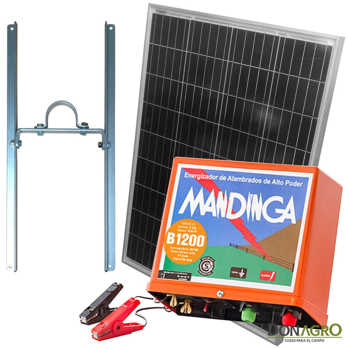 Kit Boyero Electrificador Solar Mandinga ENERTIK 200Km 9.2j