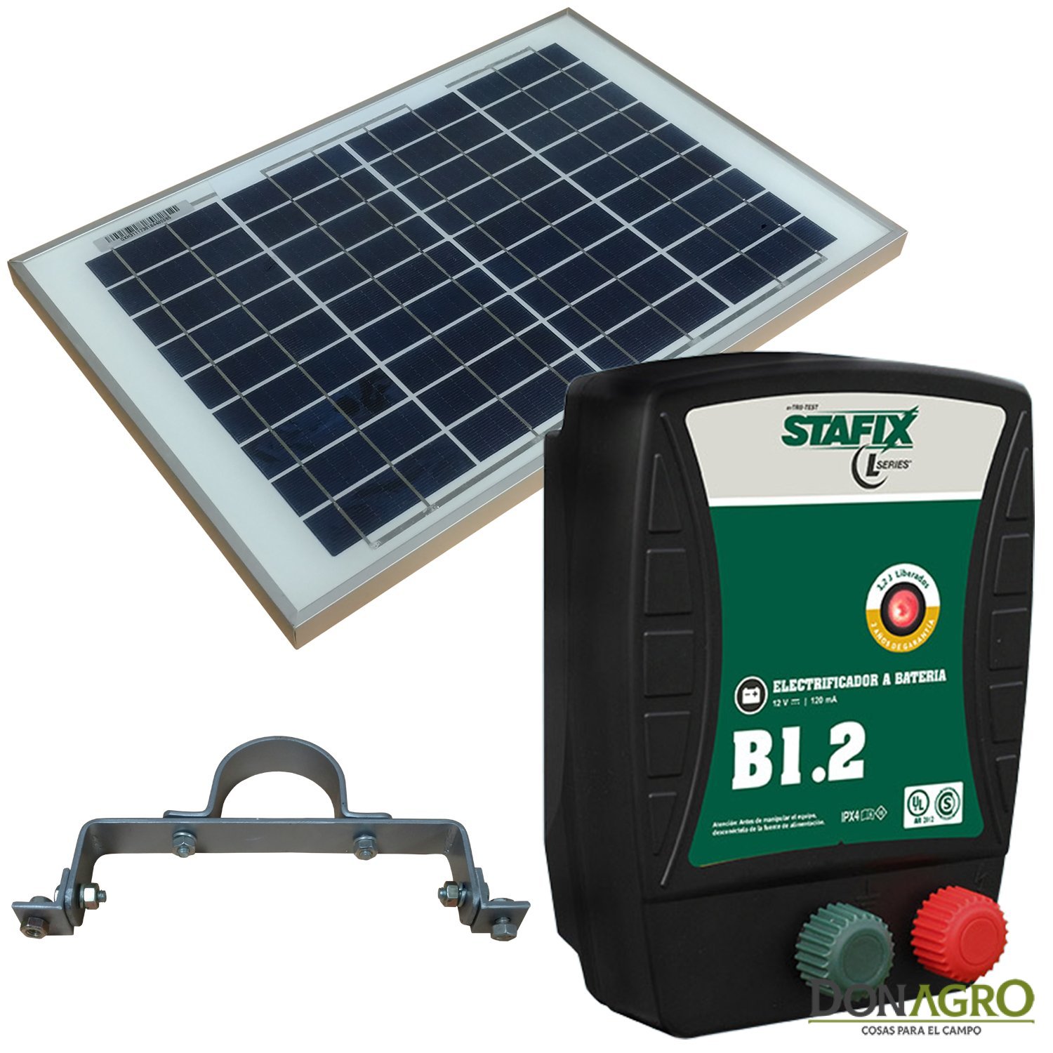 Kit Boyero Electrificador Solar Stafix ENERTIK 40km 1,2j