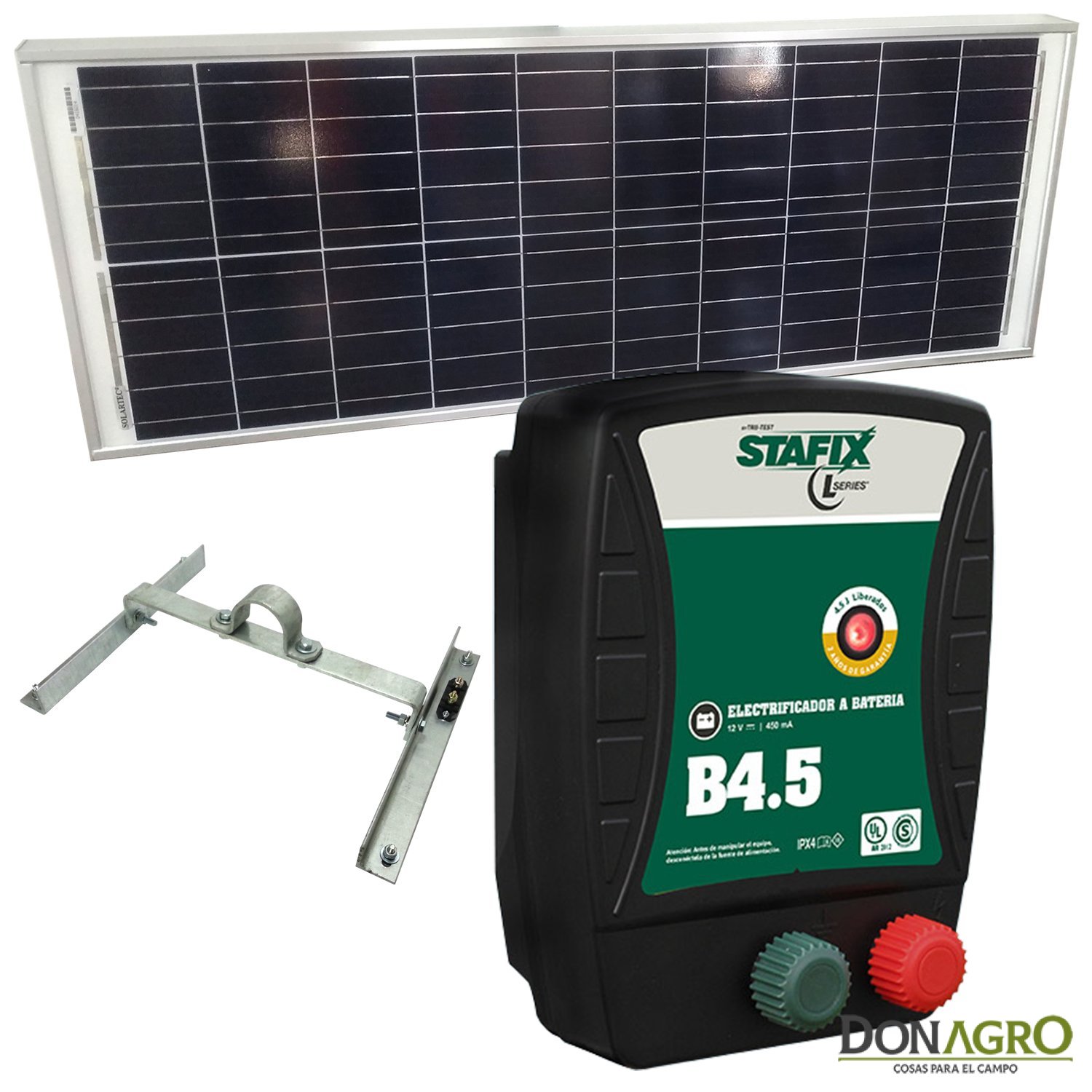 Kit Boyero Electrificador Solar Stafix SOLARTEC 120km 4,5j