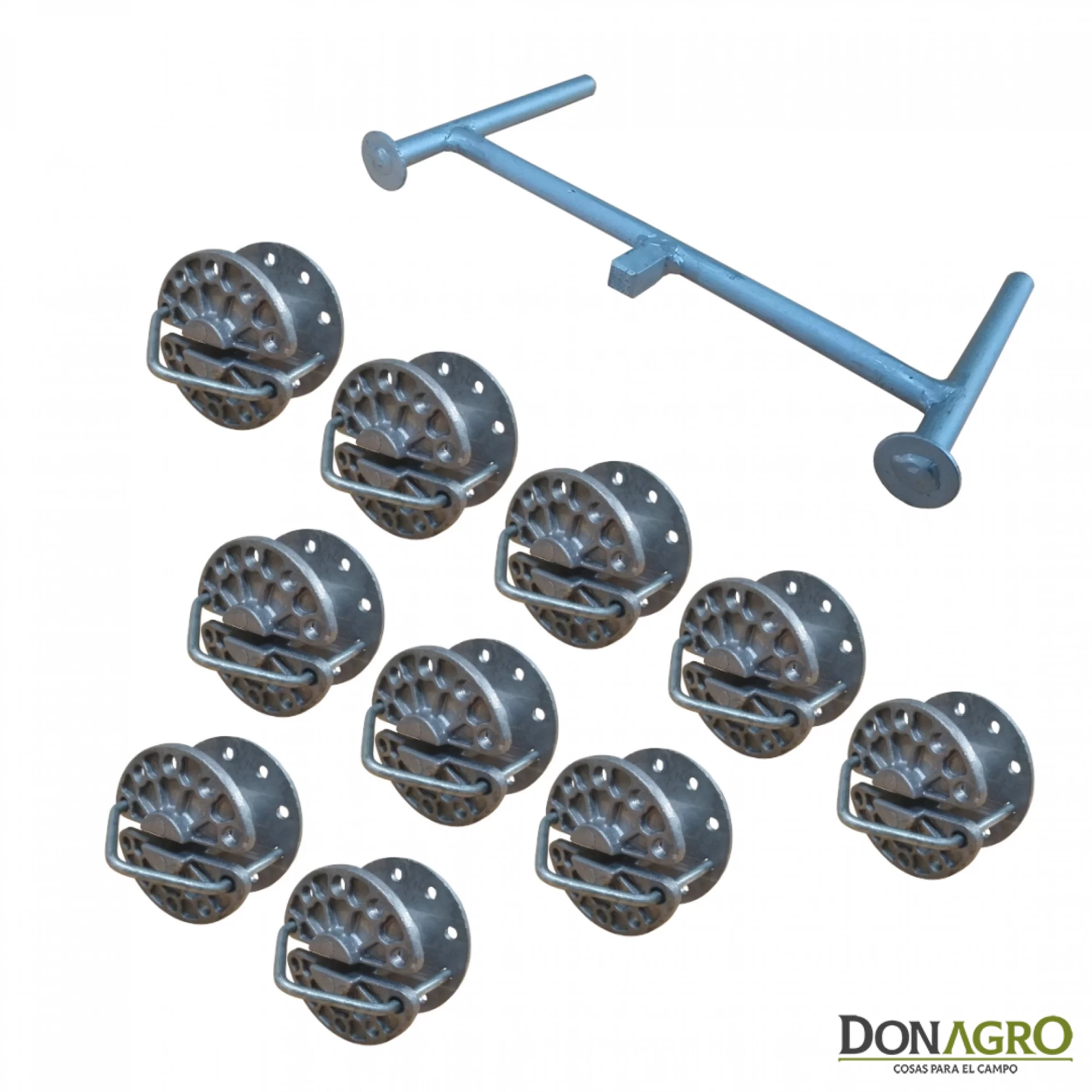Kit Tensor Circular de Aluminio y Llave de ajuste Gallagher