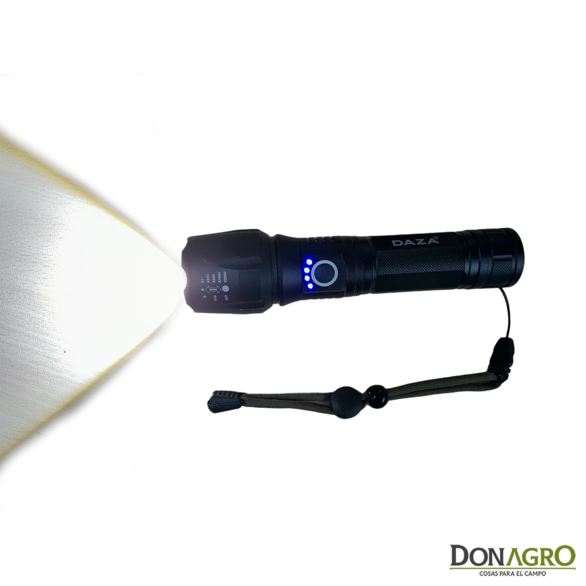 Linterna LED Alta Potencia Tactica DAZA