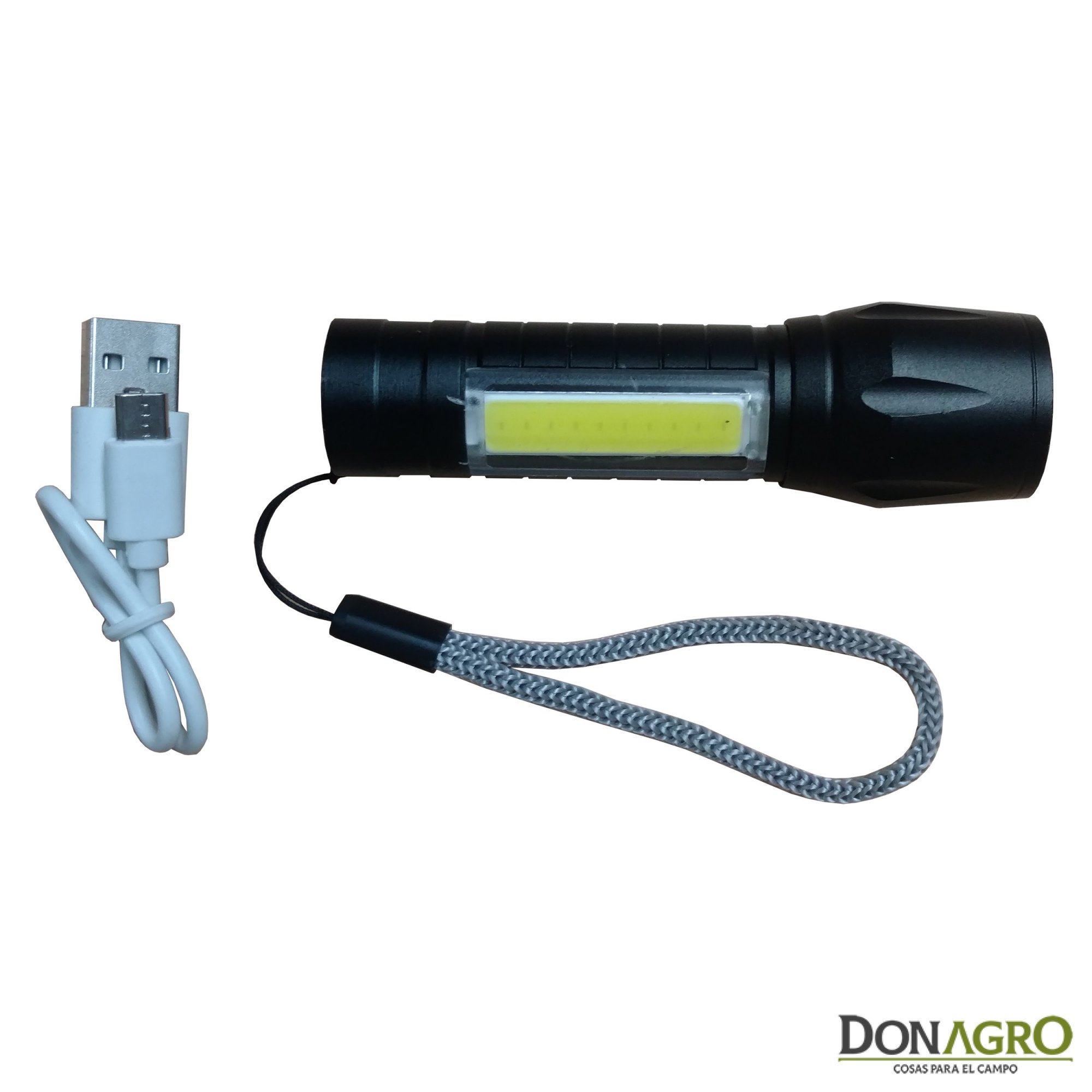 Linterna Tactica tipo Cree T6 LED con Baliza DAZA 