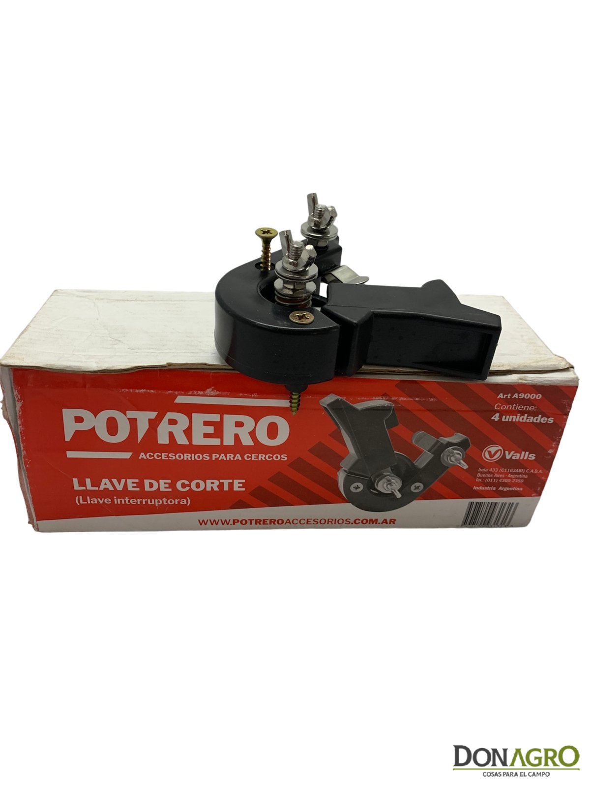 Llave de corte Potrero