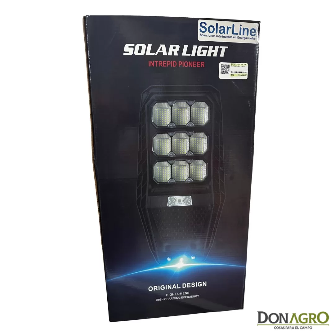 Luminaria Solar Integrada 100 watts SOLARLINE