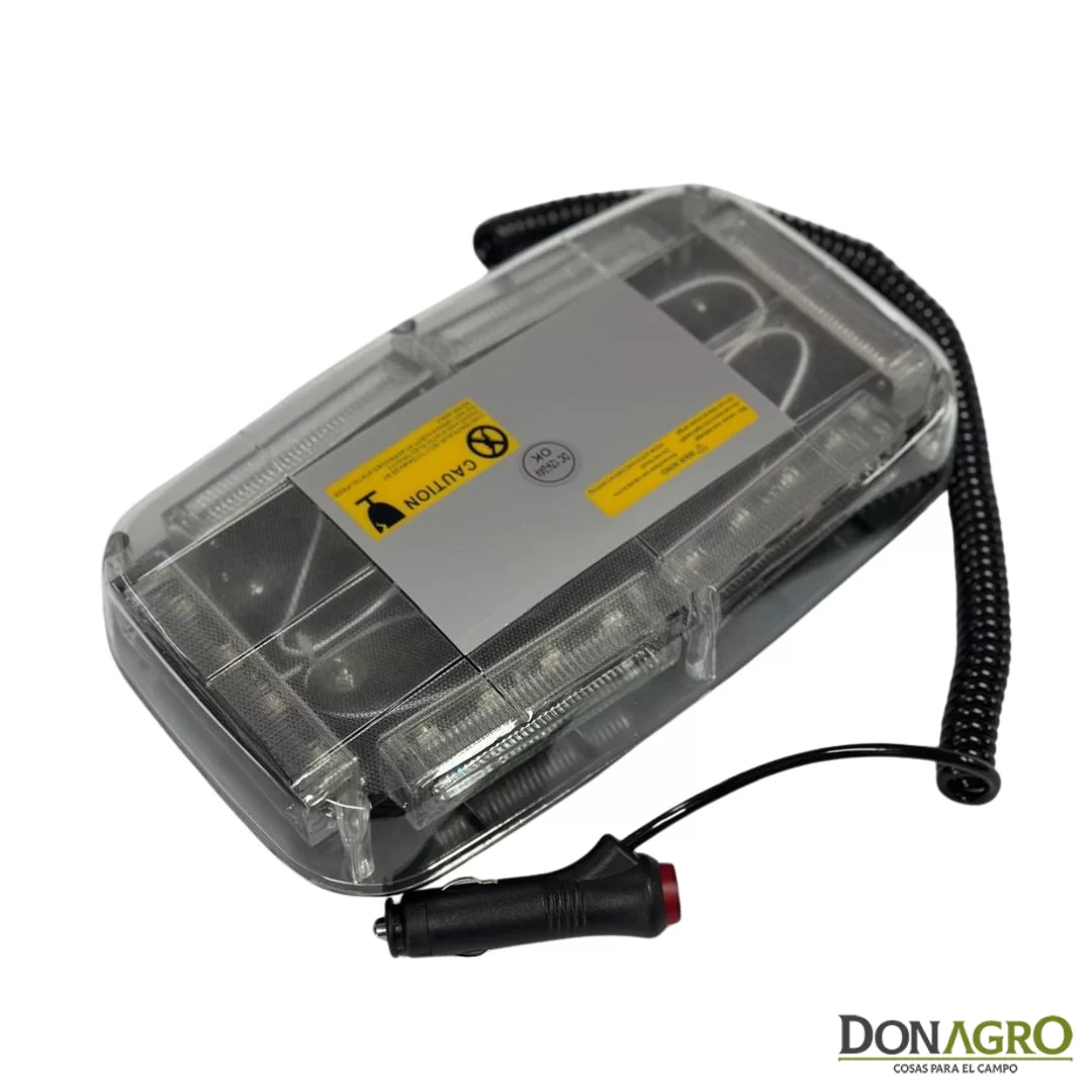 MIni Barra de LED Estroboscopica Auto de Seguridad Carreton 12/24V