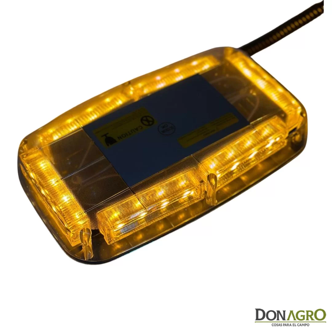 MIni Barra de LED Estroboscopica Auto de Seguridad Carreton 12/24V
