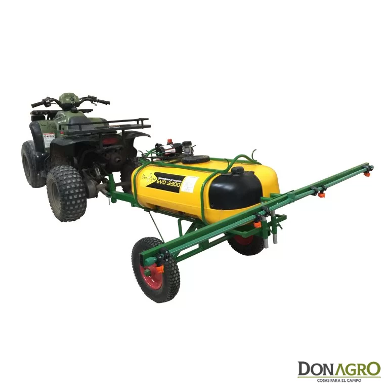 Mini Tráiler + Pulverizador 3300 (100 lts - 4 Picos)