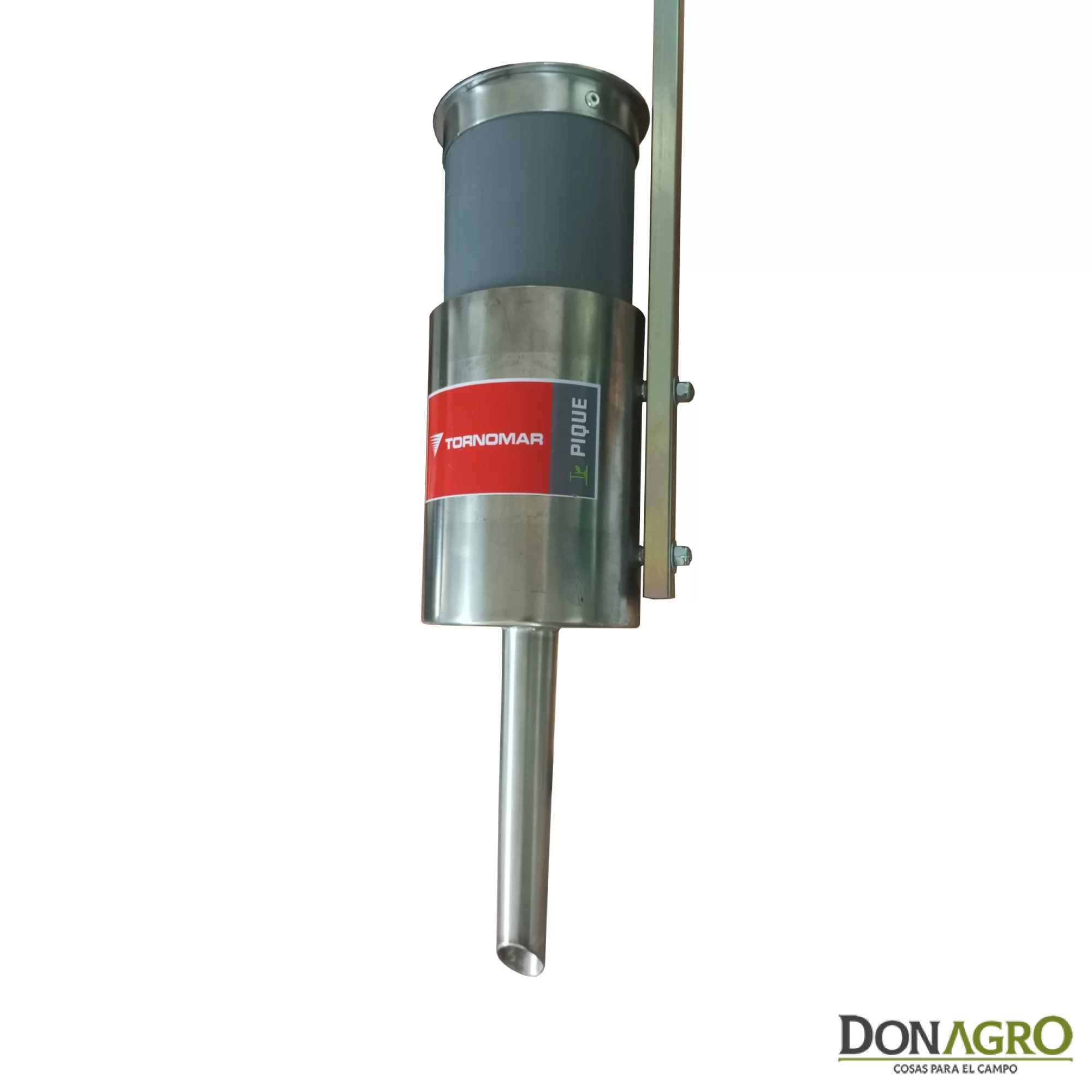 Muestreador de Suelos c/Tacho y pico conico Tornomar - 20cm 