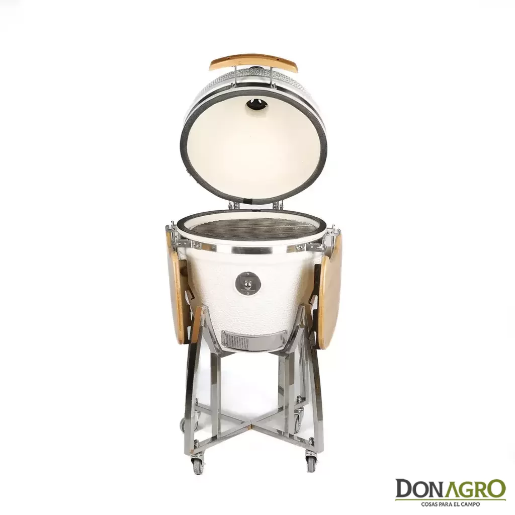 Parrilla Horno Ceramica Kamado Criollo Blanco 21