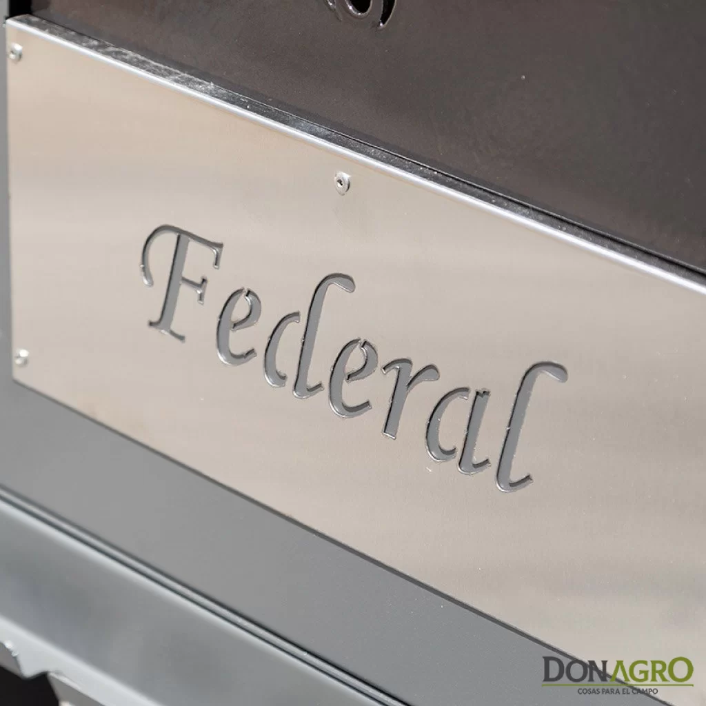 Parrilla Tromen Federal con Base y Fogonero