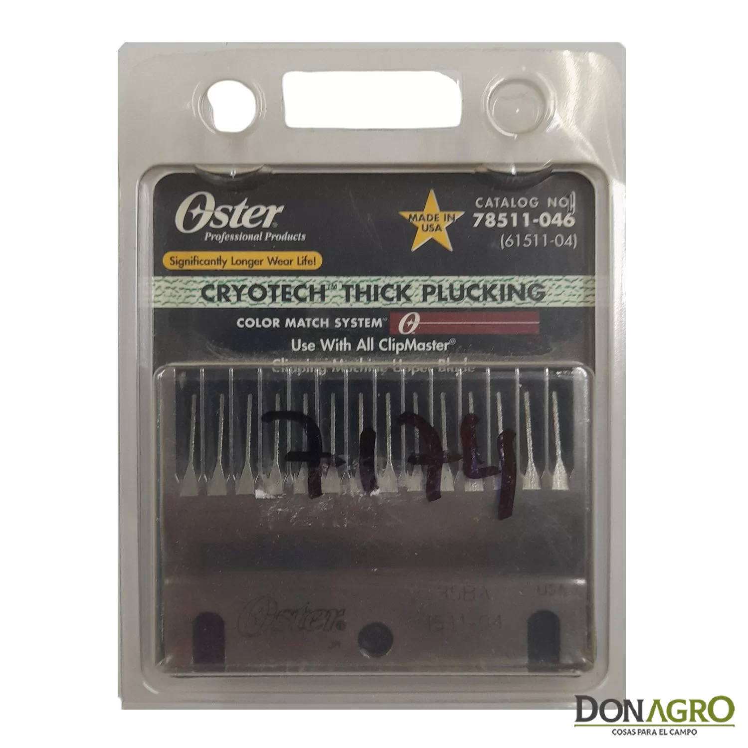 Peine Oster 29 dientes 1511-04 7mm