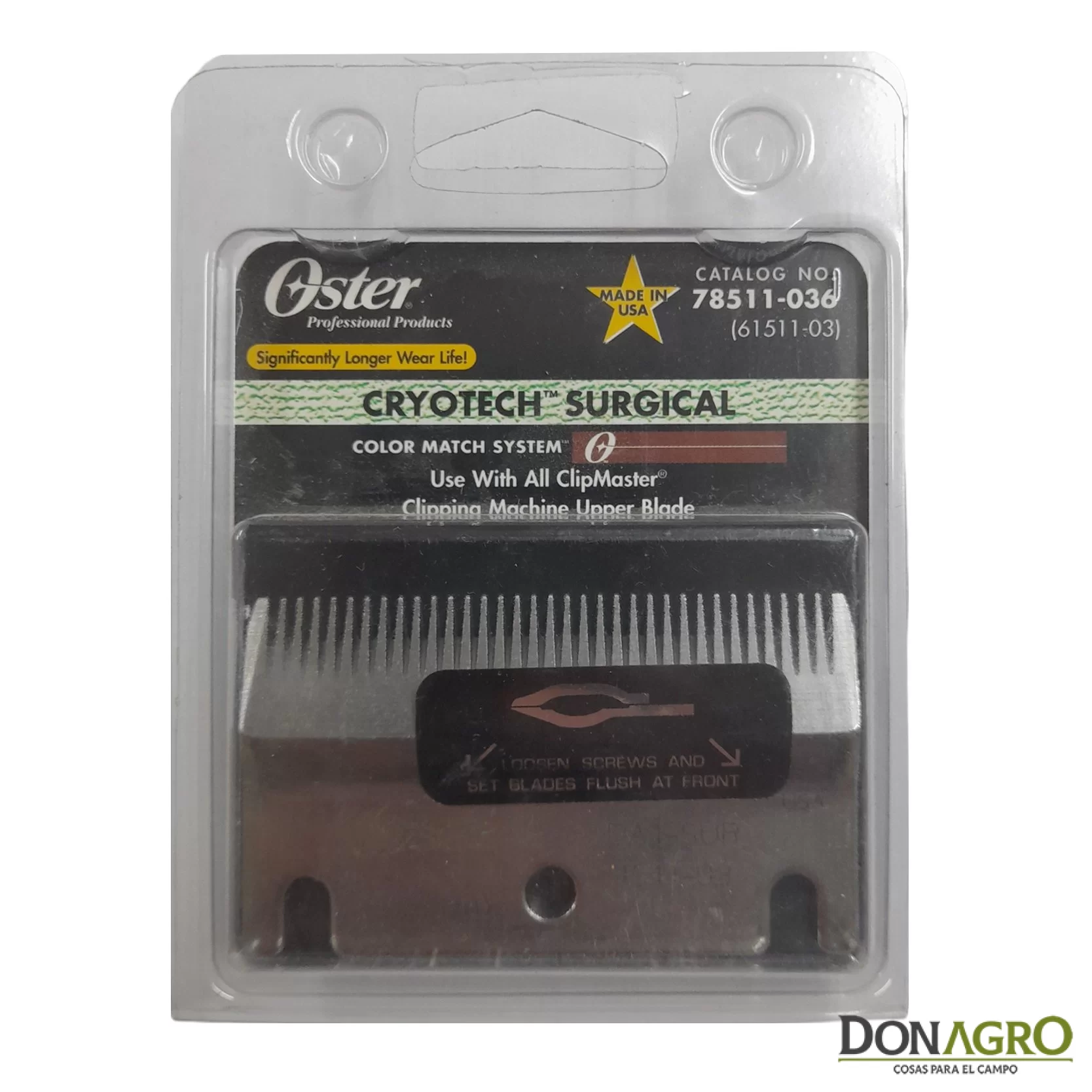 Peine Oster 35 dientes 1511-03 Quirurgico