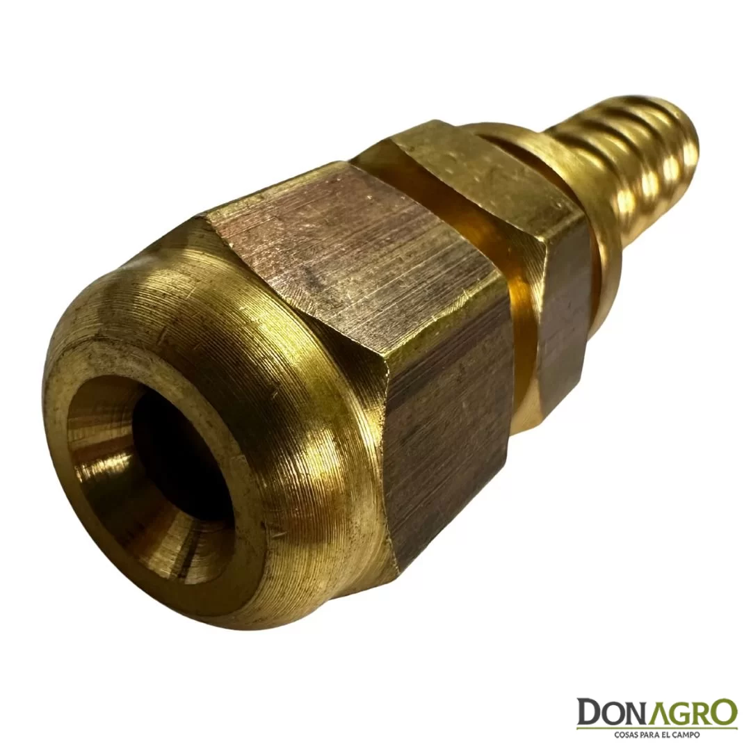 Pico de bronce para lavado 1/2