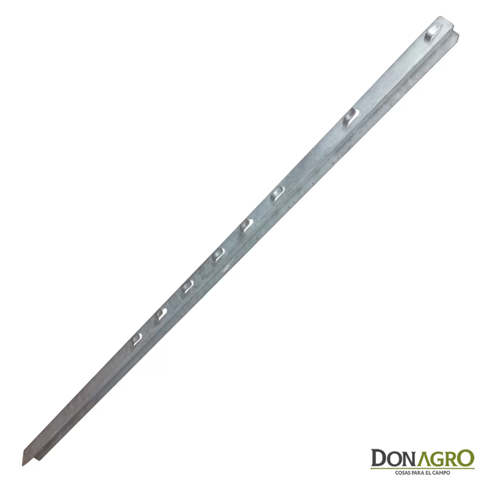 Poste Z Galvanizado Tec-Metal 1.50m con 2 Aisladores
