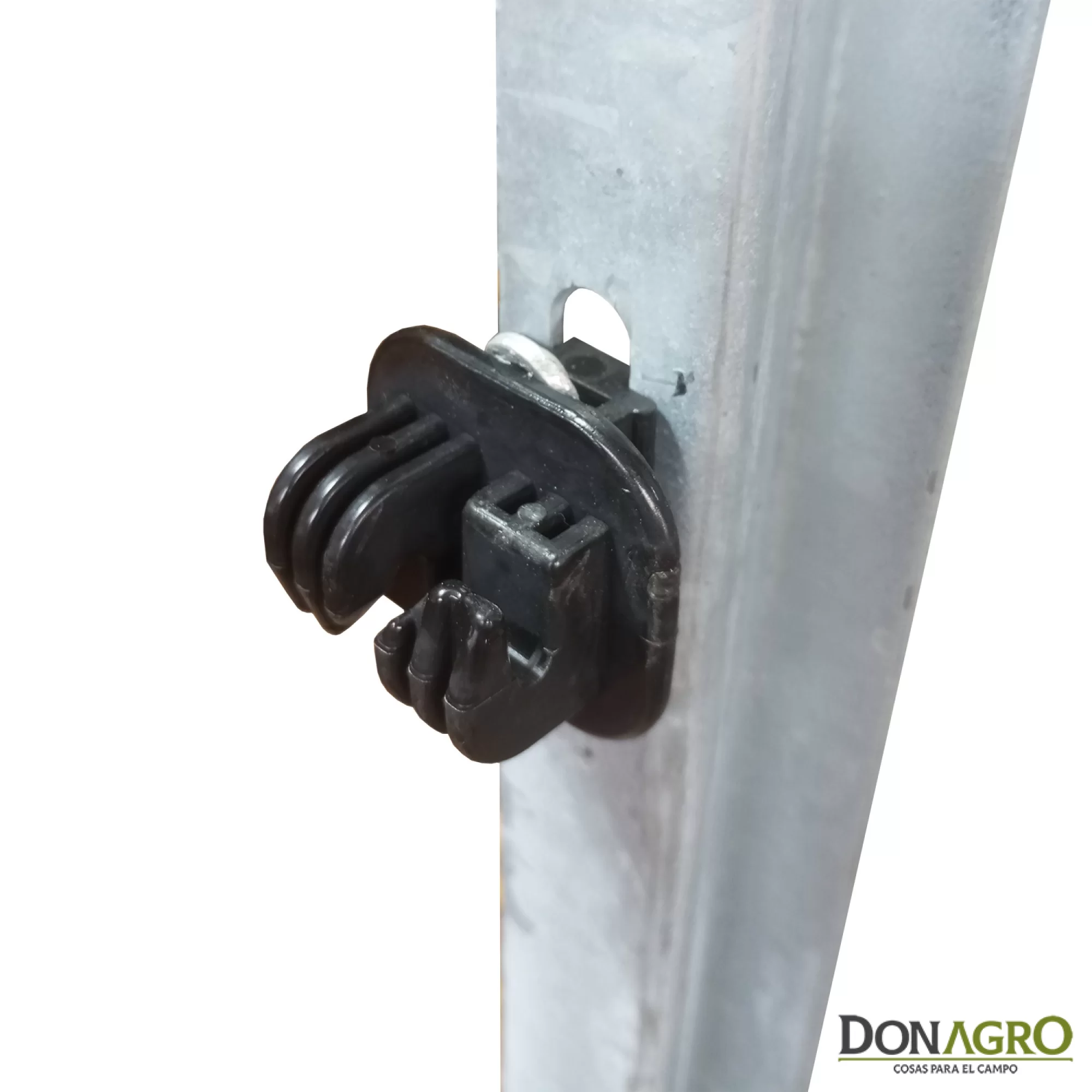 Poste Z Galvanizado Tec-Metal 1.50m con 2 Aisladores