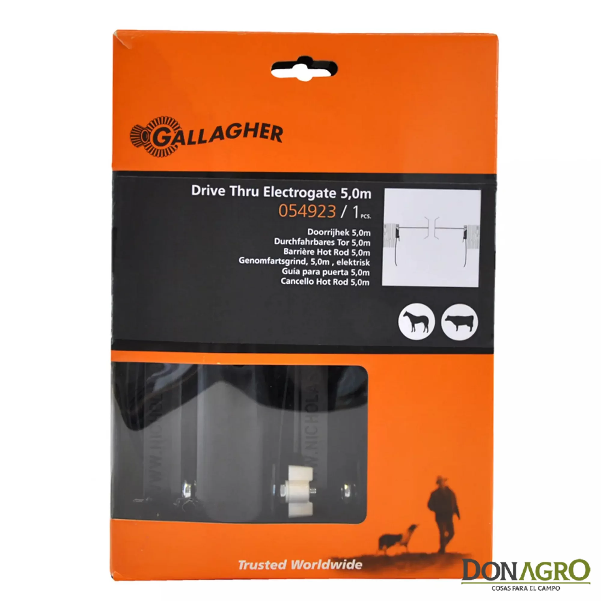 Puerta electrificada de ingreso Gallagher