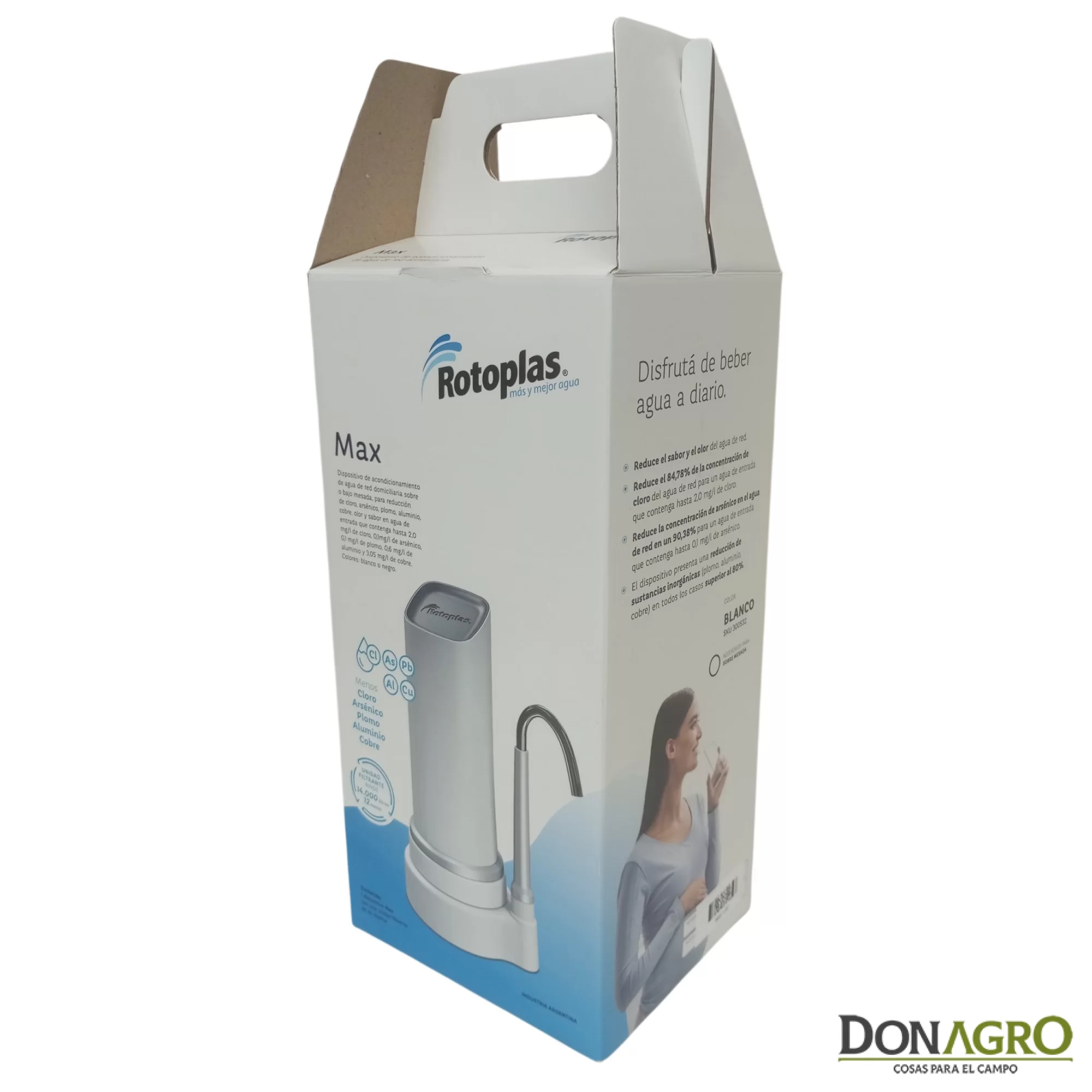 Purificador de Agua Rotoplast MAX