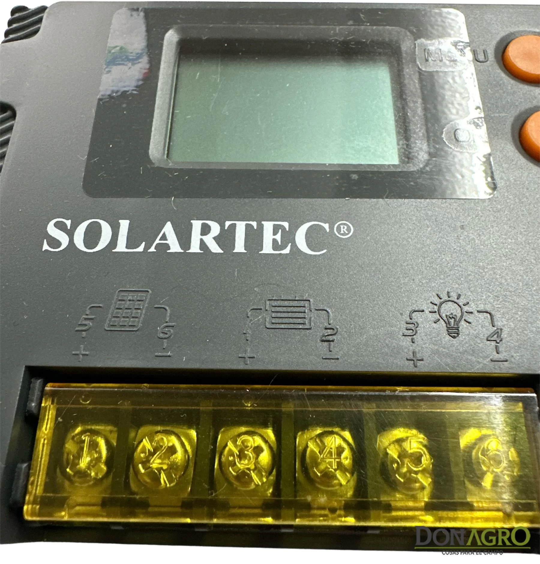 Regulador de voltaje 10 Amp 12v/24v SOLARTEC MAX10u