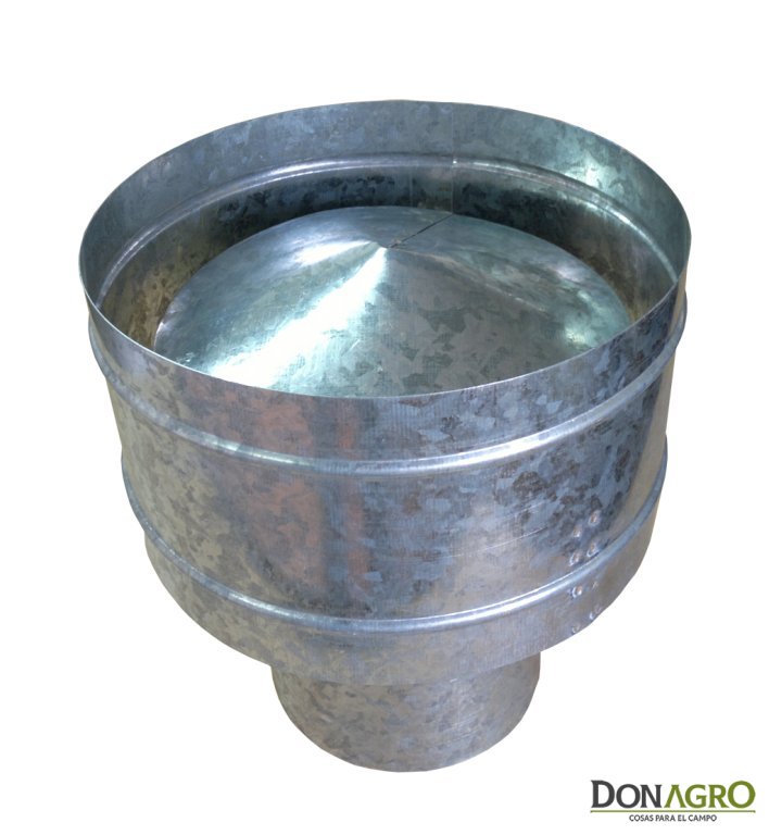 Sombrero Galvanizado 6"