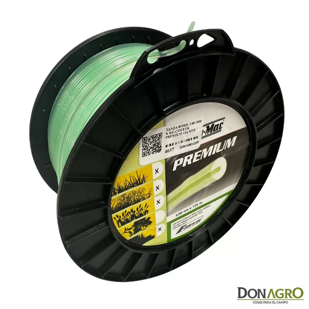 Tanza para Desmalezadora OLEO-MAC 3.00 X 125 mts PREMIUM