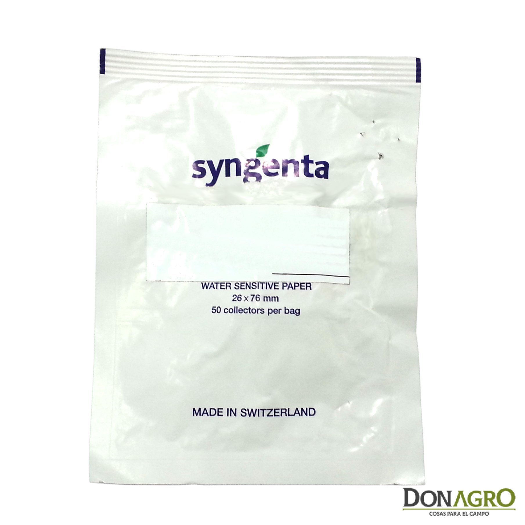 Tarjeta Hidrosensible Syngenta x 50 unidades