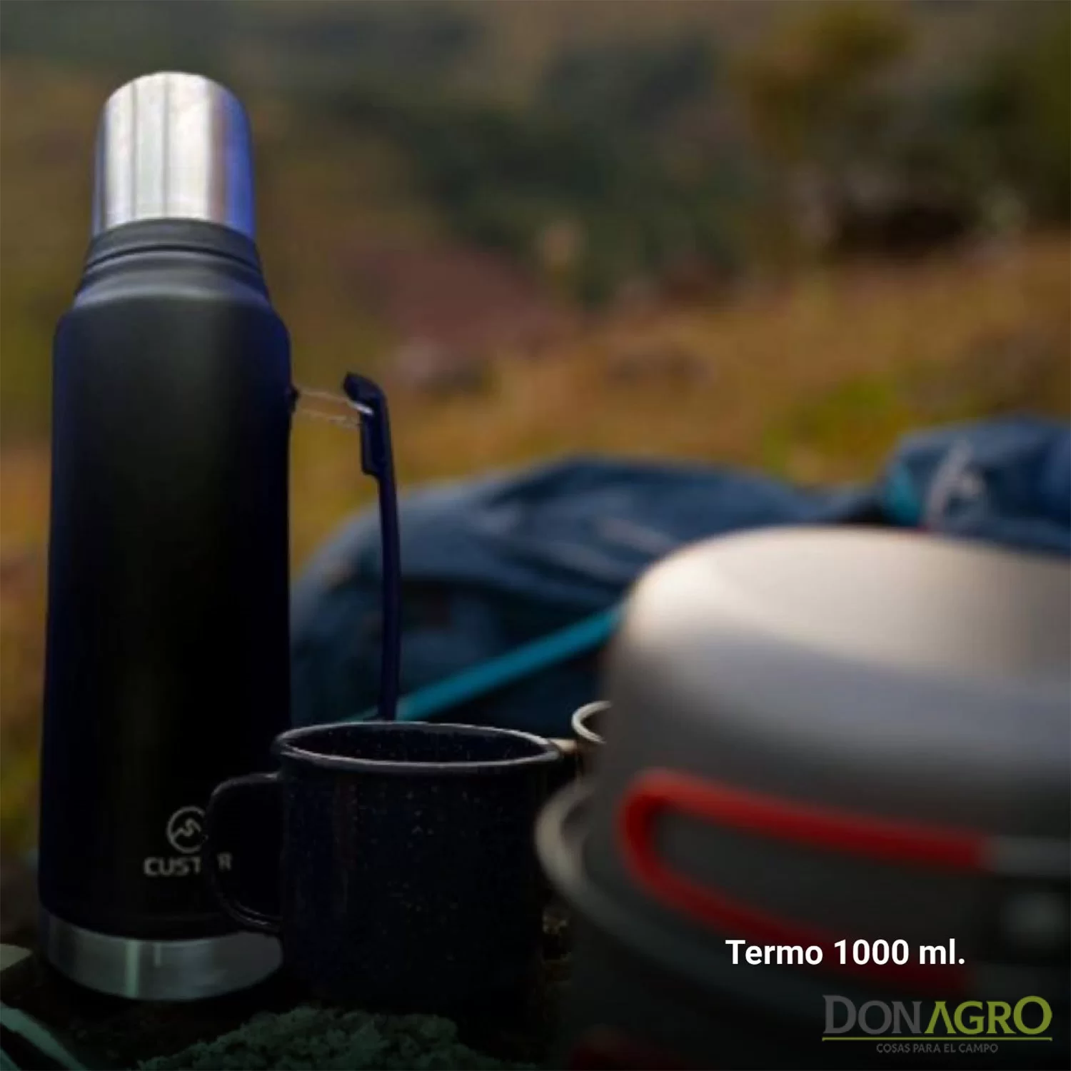 Termo con Pico Cebador 1Lts Custer