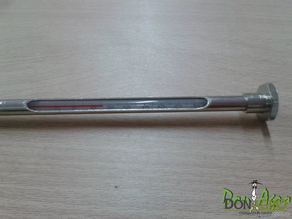 Termometro Para Suelo Acero Inoxidable Alcohol