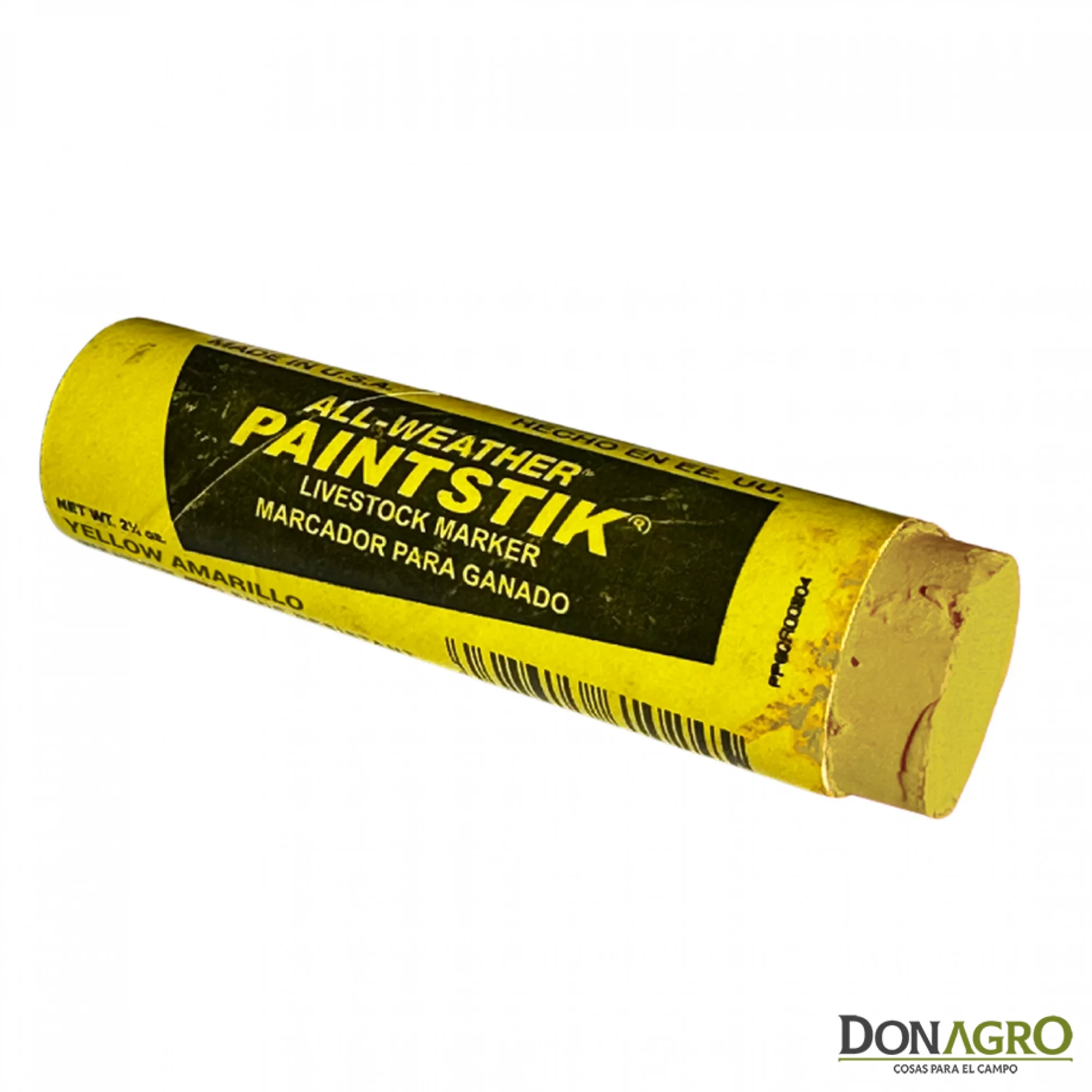 Tiza Pintura Barra Cerdos Ovejas Vacas Paintstik Amarilla 12 Unid