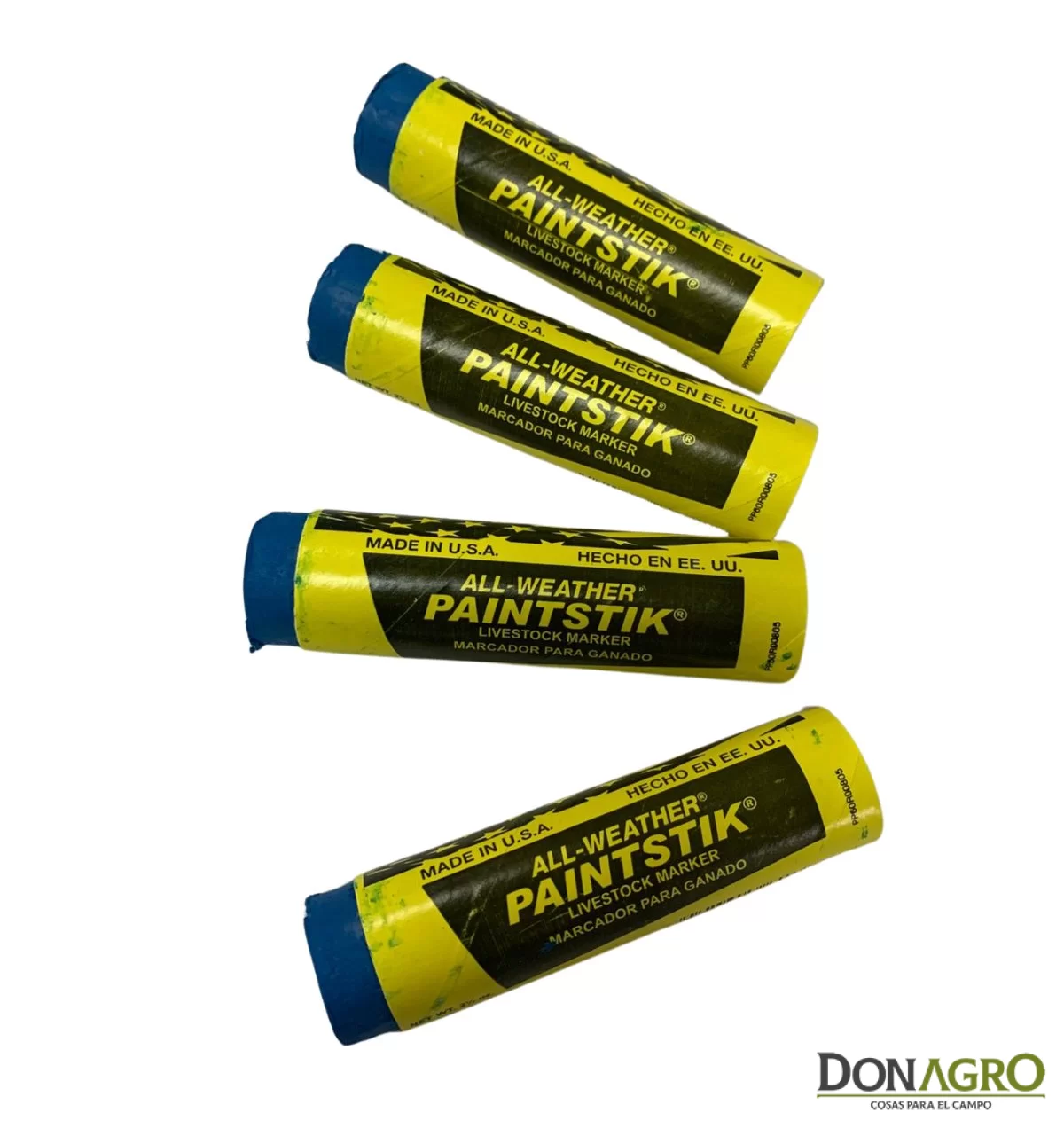 Tiza Pintura Barra Cerdos Ovejas Vacas Paintstik Azul 12 Unid