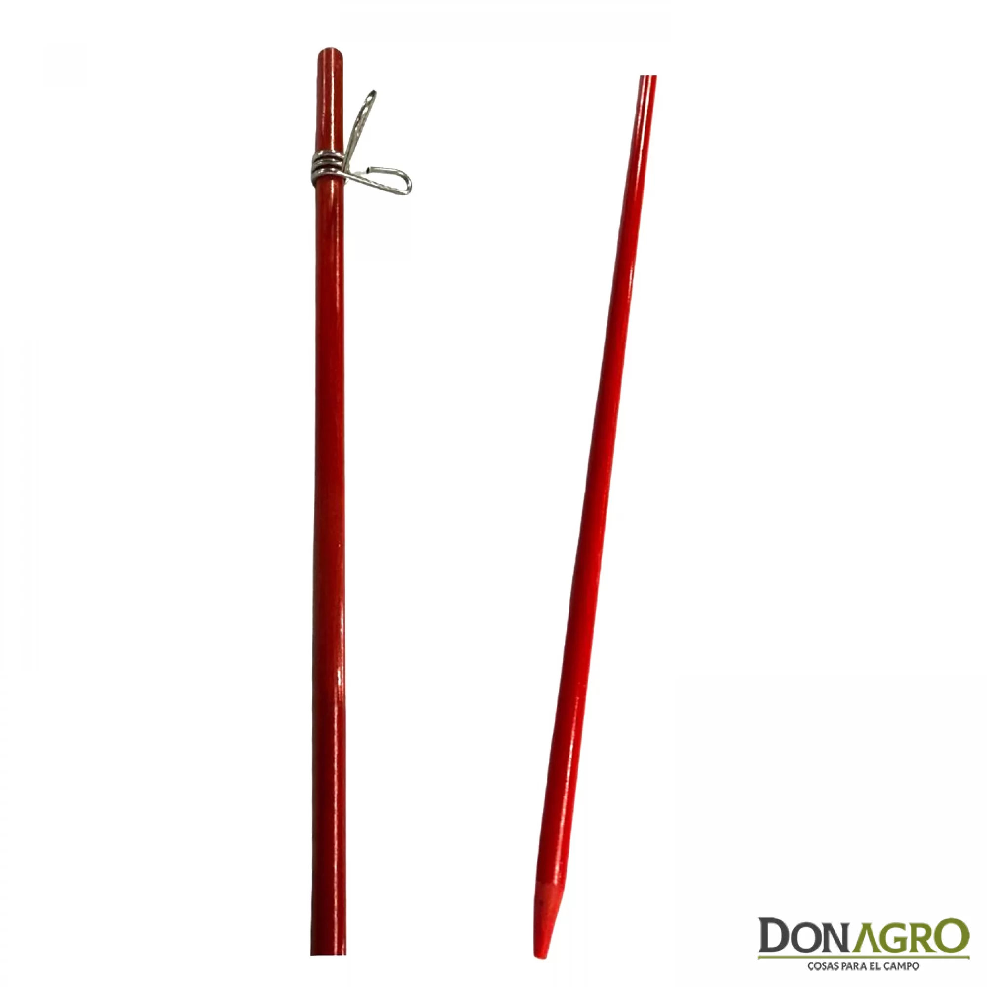 Varilla de Fibra de Vidrio 1.40m x 10mm c/1 clip Gallagher