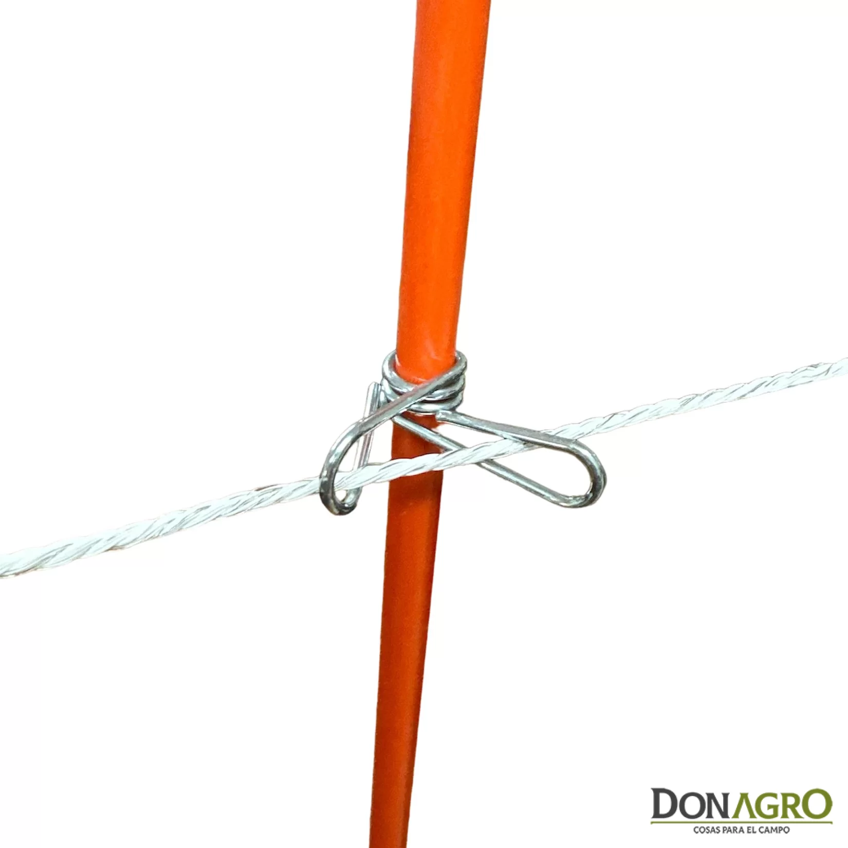 Varilla de Fibra de Vidrio 1.40m x 10mm c/12 clip GALLAGHER