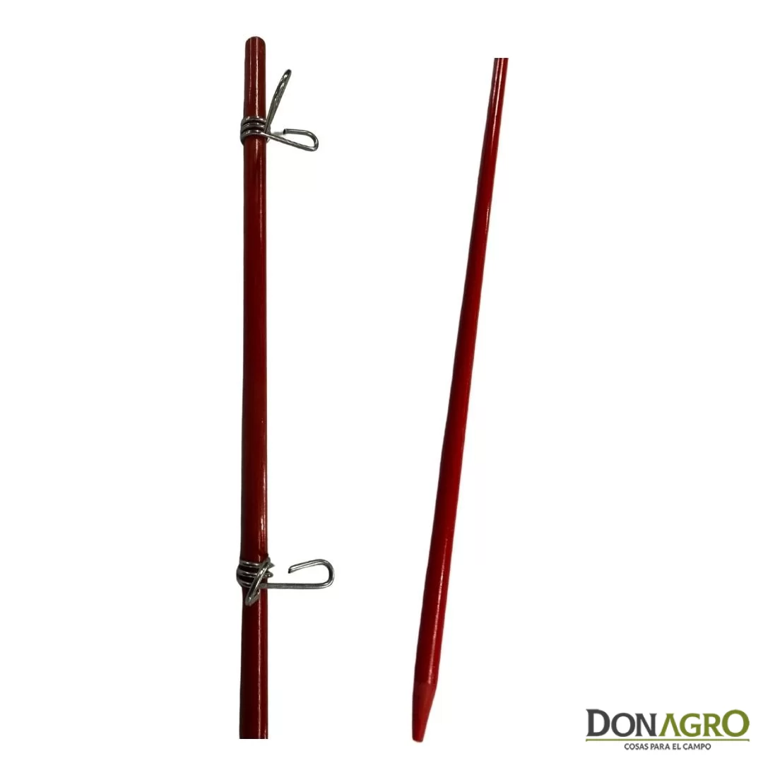 Varilla de Fibra de Vidrio 1.40m x 10mm c/12 clip GALLAGHER