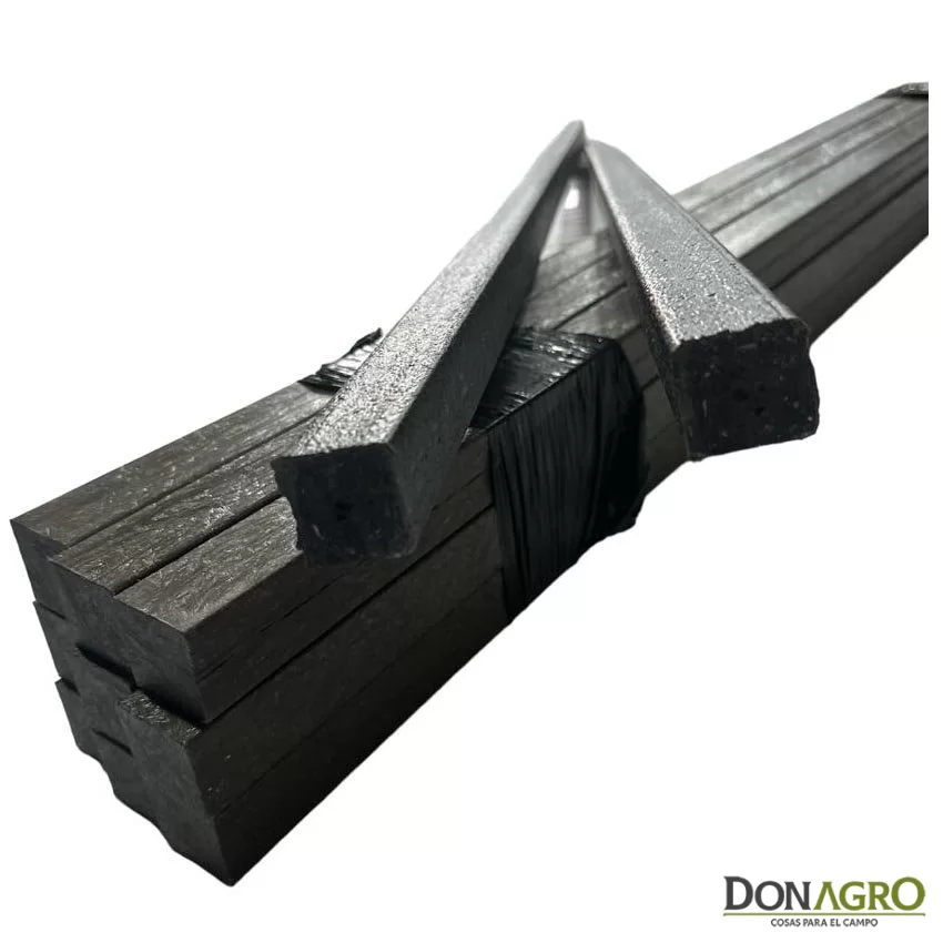 Varilla Plastica 3X3cm 1.40mts