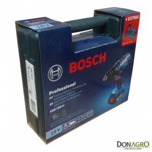 Atornillador Taladro Percutor Bosch 18v 13mm Inalambrico GSB 180-LI