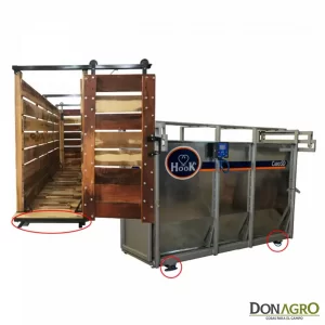 Balanza Hacienda Barras Galvanizadas 90cm Hook ST108 2500kg