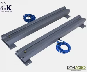 Balanza Hacienda de Barras 75/90cm  2500 kgrs HOOK AT 457 BLUETOOTH (Apto Baston)