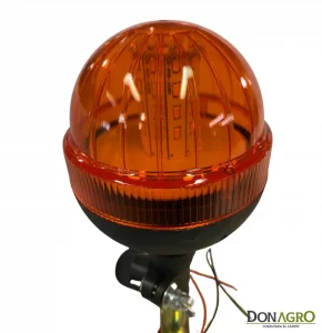 Baliza Agricola Vial LED Ambar 12v/24v sin Soporte