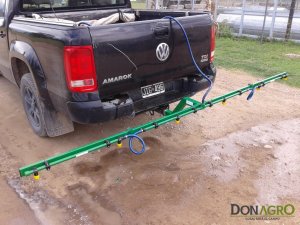 Barral pulverizador de 3 mts  articulado 