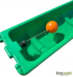 Bebedero Plastico + Válvula + Cubre (200 x 0.50m )